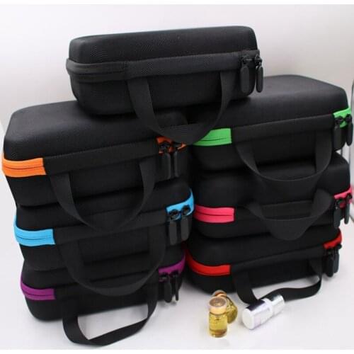 30 Bottle Essential Oil Box Protection 5ML 10ML 15ML Essential Oil Bag Travel Portable Handbag Essential Oil Storage Box