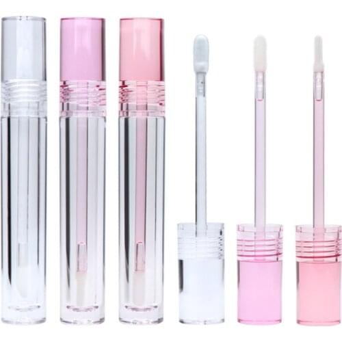 7.8ML Lip gloss Tubes Empty Round Transparent Lip Gloss Tubes 7.8ml Lip Gloss Tubes Clear C067