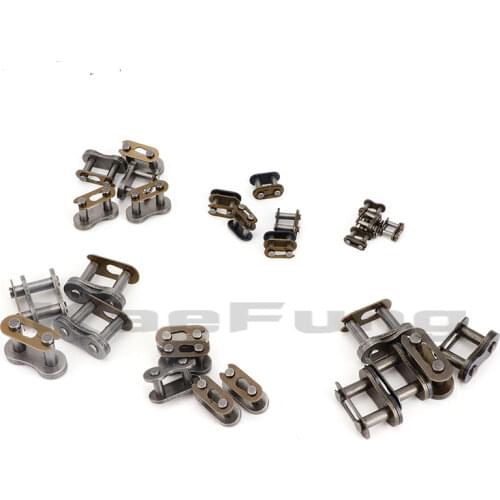 Motorcycle Bicycle 25H T8F 420 428 520 ATV Quad Pit Pro Dirt Bike Chain Master Link chain Connector Chains mountain join