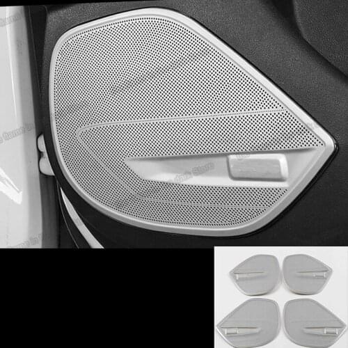 Lsrtw2017 Stainless Steel Car Interior Door Sound Player Speaker Cover for Buick Regal 2017 2018 2019 2020 Accessories Auto