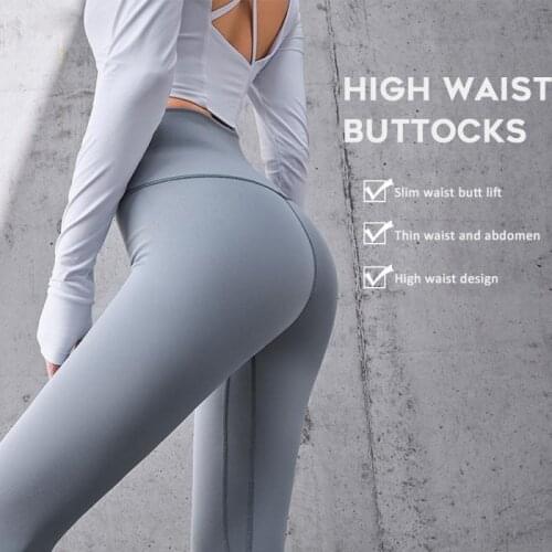 High Waist Naked feeling Leggings Push Up Sport Women Fitness Running Yoga Pants Energy Seamless Leggings Gym Girl leggings