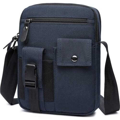 Mens Bag Messenger Bag Male Vegan Crossbody Shoulder Bag Fashion Handbag Black Travel New Handbags Mini Briefcase