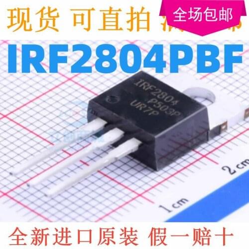 New 10pcs/lot IRF2804PBF IRF2804 F2804 TO-220