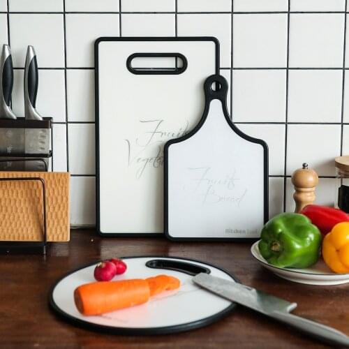 Food Grade PP Cooking Chopping Block Fruit Vegetable Cutting Board Pizza Bread Sushi Pastry Plate Cake Serving Tray Kitchen Tool
