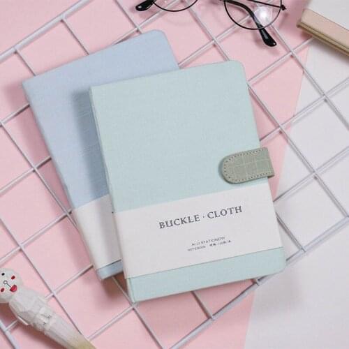 Retro High Quality Green Office Notebooks and Journals A6 A5 Creative Magnetic Buckle Diary Notebook Agenda