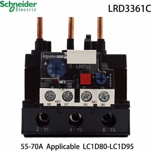 Schneider Electric LRD3361C contactor LR-D3361C 55-70A LC1D TeSys contactor thermal overload relay brand new original export