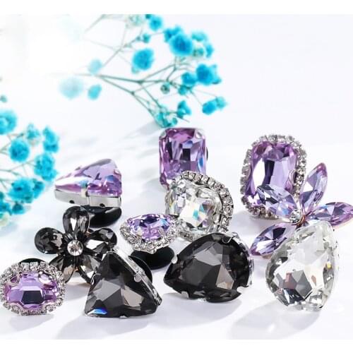 Random 10pcs New Designer Shoes Designer Croc Charms Bling Rhinestone JIBZ Gift For Clog Decaration Pendant Buckle for Gift