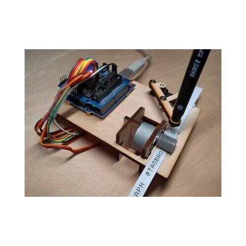 Telegraph Maker DIY Manipulator Writing Robot Small Cheap Clock