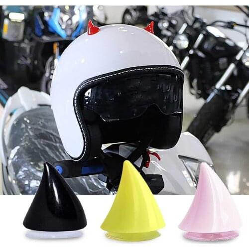 Motorcycle Helmet Corner Plastic Rubber Horn Decoration Accessories Soft Horn Decoration Headwear