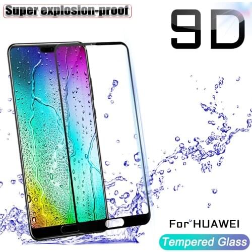 Tempered Glass For Huawei P30 P20 Lite Screen Protector Huawei Y6 P Smart 2019 Z P 20 30 Lite Full Cover Protective Glass Film