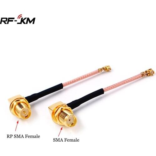 1pcs SMA Female Right Angle To Ufl/IPX/IPEX RF Coaxial Adapter RG178 Pigtail Cable