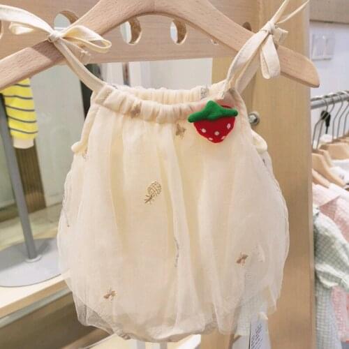 2020 Jumpsuit Baby Clothes Summer Cotton Romper Cute Sling baby girl clothes baby girl clothes