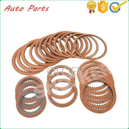24PCS Transmission clutch friction plate package U241E gear box friction plate for Toyota Camry 2.0 RAV4 Camry