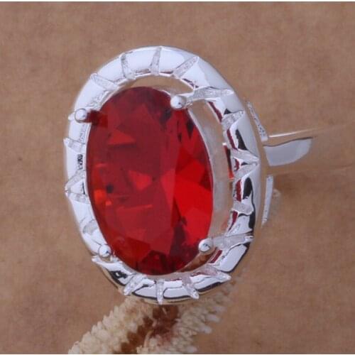 AR355 Hot silver plated Rings for women&men silver 925 jewelry fashion jewelry, elegant/red stone /apmajgta arkajira
