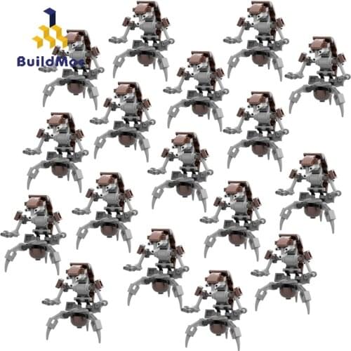 BuildMoc Star Plan Destroyer Robot Machine Building Blocks MOC Star Plan Battle Weapon Model Bricks Toys For Children