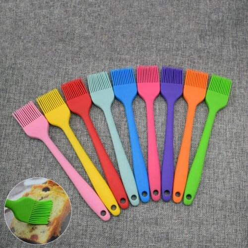 1 Piece Cake Baking Brush Home Silicone Tools Eco-friendly Bread Oil Cream Cooking Basting Brush Kitchen Barbecue Brush