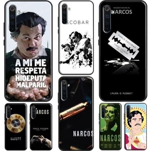 Narcos Pablo Escobar TV Show Poster Case For Realme 8 Pro Q3 6 7 C3 C11 C15 C21 GT Neo Cover For OnePlus 9 Pro 8 8T 9R Nord