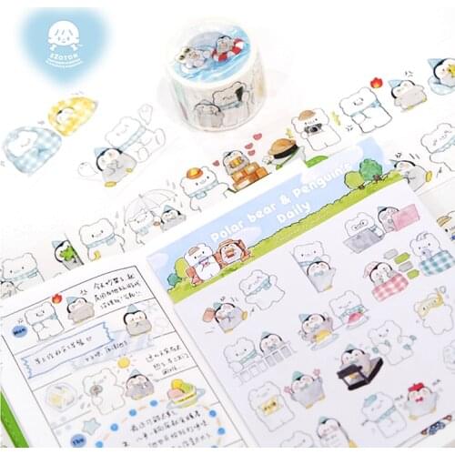 10pcs/1lot Decorative Adhesive Tapes Cute sweet Hydrangea Molinta Scrapbooking DIY Paper Japanese Stickers 5m