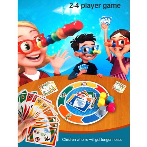 Children Board Game Toy Liar Fibber Board Game Set Fun Puzzle Board Game Sling Puck Board Chess Board Liar Game Interactive Toy