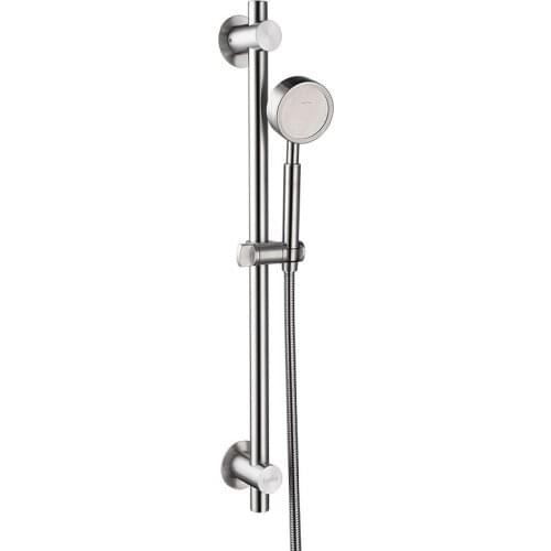 Stainless steel punch-free shower rod handheld shower lift rod shower simple set bathroom shower stand