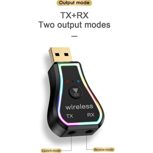Bluetooth FM Transmitter for Car, QC3.0 - 7 Colors LED Backlit Car Radio Bluetooth Adapter Music Player Hands Free Car Kit DD