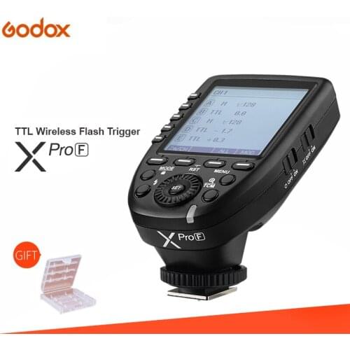 Godox XPro-F 2.4G TTL Wireless High Speed Sync 1/8000s Flash Transmitter X system High-speed Trigger For Fuji Cameras