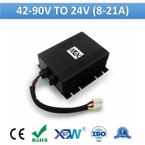 XWST Isolated DC DC Converter 42-90v 48v 60v 72v 90v to 24v 8A 10A 12.5A 16A 21A Step Down Isolation Buck Converter