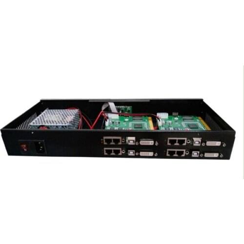 Linsn box SB-9 with 4pcs TS802D sending card inside bigger Sender Box