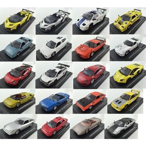 IXO MODEL 1 :43 Lamborghini AVENTADOR LP720 LP570 DIABLO VT-R JARAMA HURACAN CALLARDO Collect die casting alloy trolley model