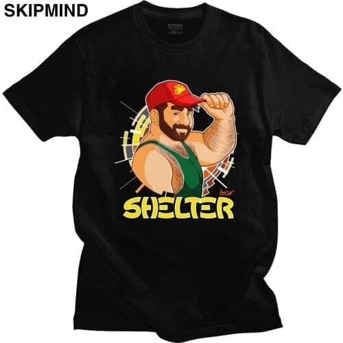 Gay Bear Adam LGBT Pride T Shirt for Men Cotton Handsome T-shirt Short Sleeves LGBTQ Love Tee Top Clothing Gift Idea Merch