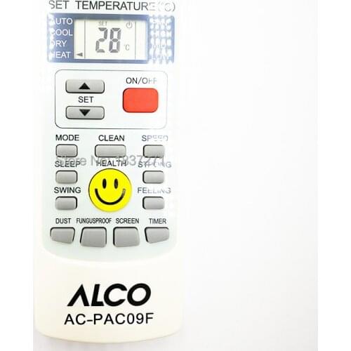 Original remote control YKR-H/002E AC-PAC09F for ALCO AUX air conditioner