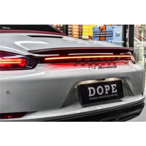 Suit For 718 Porsche Through Taillight, Rear Stop Light Caman Boxster Gts