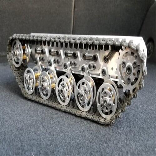 Tank Chassis Smart Car Tracked Chassis Wifi Car Shock Absorbing Chassis Smart Car Chassis A Part