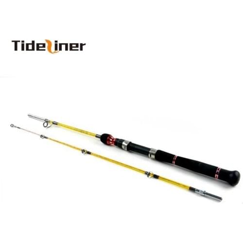 Tideliner 1.8m 2.1m 2.4m boat fishing rod 2 sections seafishing trolling jigging lure spinning fishing rods pole tackle