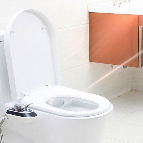 No electricity Smart Toilet Seat Bidet,luxury Toilet ABS Bidet Shower woman Butt and ass,retractable nozzle spray wash hip Bidet