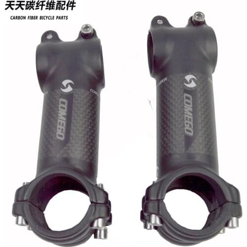 Sale Mtb Stem Potence Carbone Comego Full Carbon Fiber Bicycle Highway 3k Matte Finish Bike Parts 1-1/8 60-120mm Cycling