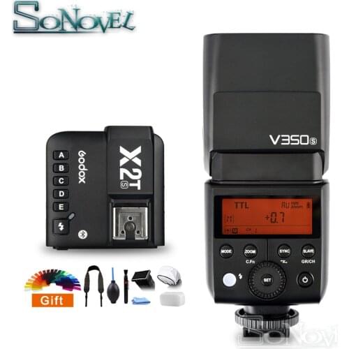 Godox V350S TTL HSS 1/8000s X System Camera Flash Speedlite With Built-in 2000mAh Li-ion Battery + X2T-S Transmitter for SONY