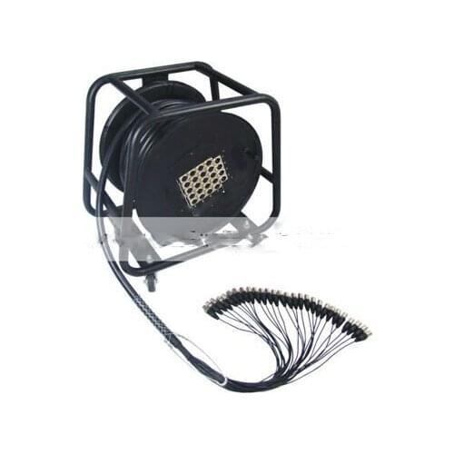 High quality KL 24 Channel 20+4 100' (30 Meter) Snake Cable on Reel-Compatible