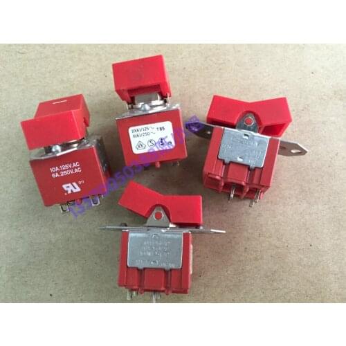 Japan T85 button switch 2 knife 2 gear 10A 125VAC switch switch button power switch