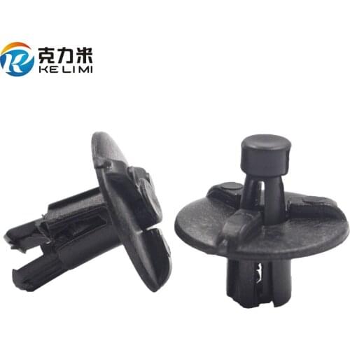 KE LI MI Automotive deflector trim panel retainer clip push-type gantries board snaps fastener rivet for toyota 53259-48010