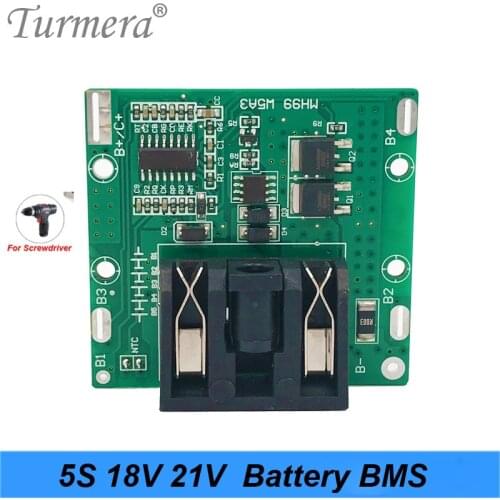 18650 5S 18v 21v 20A Li-ion Lithium Battery BMS 18650 battery screwdriver shura Charger Protection Board Turmera 2021 new