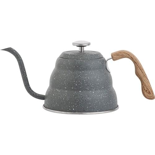 500ml Coffee Kettle 304 Stainless Steel Coffee Teapot Painted European Style Gooseneck Kettle Winter Hot Water Pot Coffee Pot