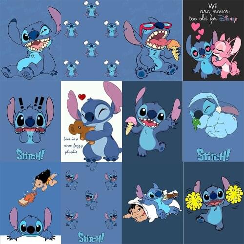 Diamond Painting Disney 5D DIY "Interstellar Baby Stitch" New Square/Round Mosaic Cross Stitch Set Home Decoration Painting