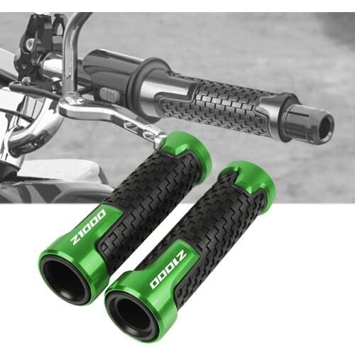 For kawasaki z1000 z900 z800 ninja ER6N ER6F ZX14R 7/8"22mm motocycle Aluminum Anti-Slip handle bar grips motorbike handle grip