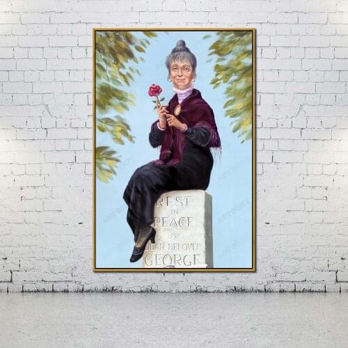 Artcozy Oil Canvas Painting fictional character For Home Decoration Wall Art