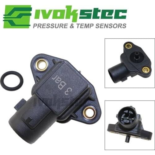 3 Bar Air Manifold Absolute Pressure MAP Sensor For Honda Civic Del Sol Accord CR-V Shuttle Prelude 37830-P05-A01 079800-4250