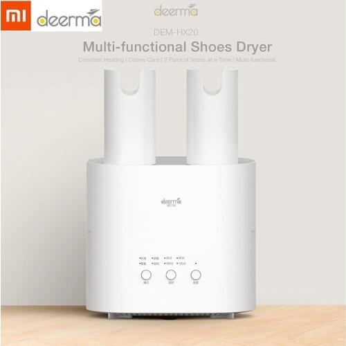 Deerma Electric Shoes Dryer UV Shoe Sterilizer Deodorizer Intelligent Multi-function Retractable Sterilization Dryer