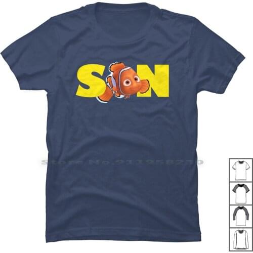 Son Nemo For Dark T Shirt 100% Cotton Dark Son Emo Ark So Family