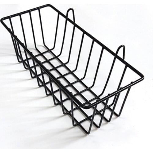 Metal Wall Storage Rack Flower Pot Hanging Basket Shelf Holder Desktop Cosmetics Display Organizer Decor For Bathroom Kitchen