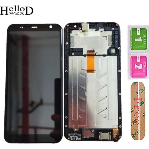 Mobile Touch Screen And LCD Display For BLU C6 2020 C230EQ LCD Display Touch Screen Sensor Digitizer Panel Glass Frame Tools